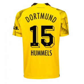 Lacne Muži Futbalové dres Borussia Dortmund Mats Hummels #15 2023-24 Krátky Rukáv - Tretina